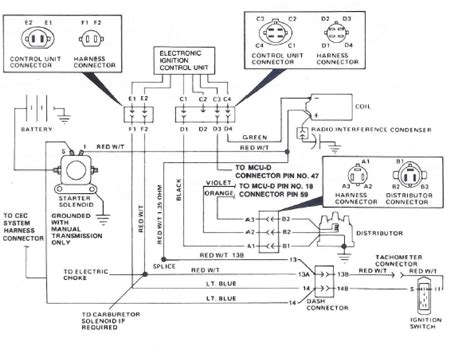 cj7 headlight wiring diagram 